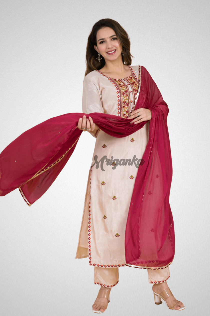 Russian Silk Kurta Set