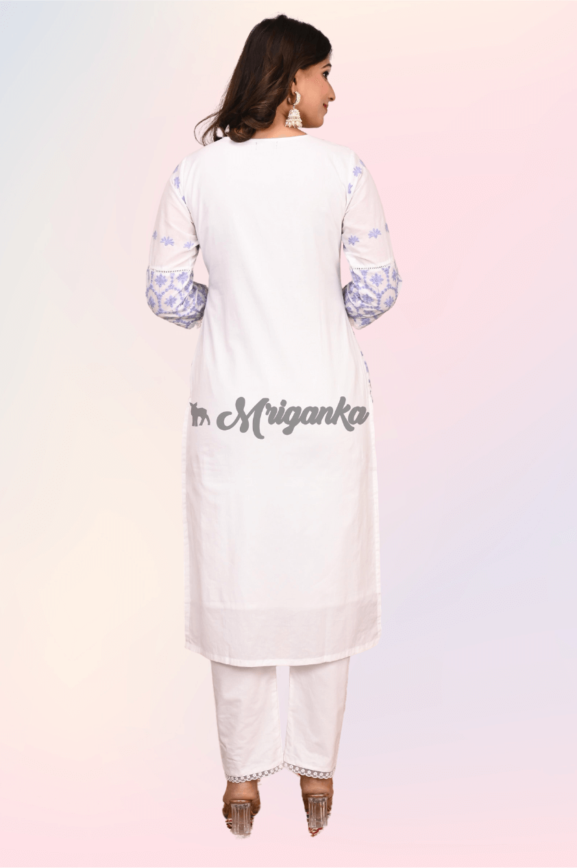 Kurta Pant Set | Pure Cotton Hakoba Fabric - Buy at Mriganka