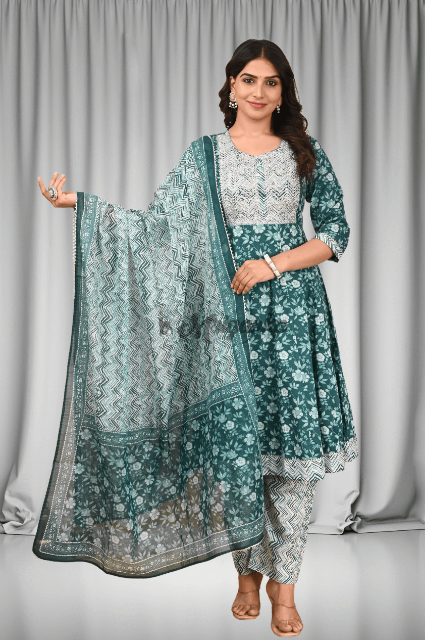 Anarkali Suit Set