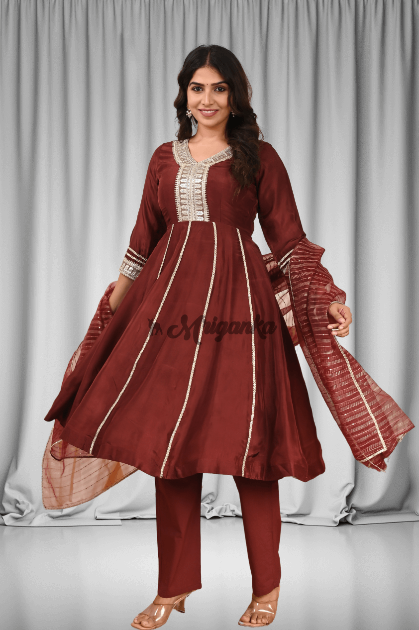 Anarkali Suit Set