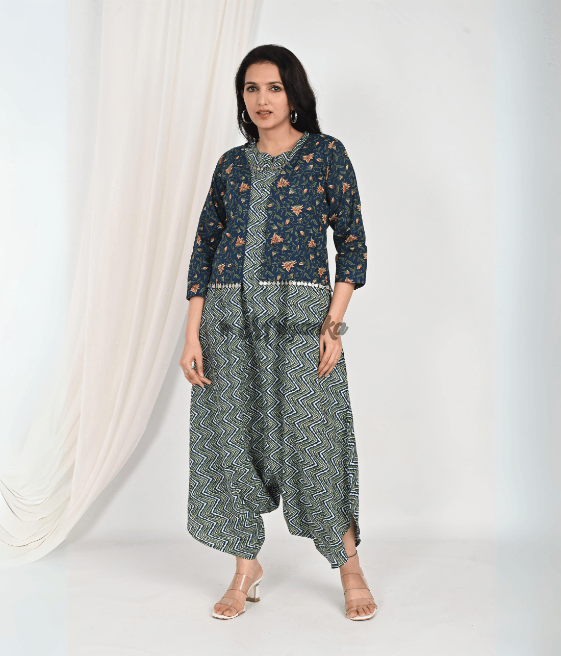 Explore Stylish Jump Suits with Jackets at Mriganka