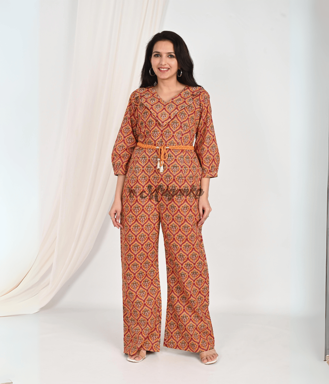 Shop Stylish Geometric Jump Suits Online at Mriganka
