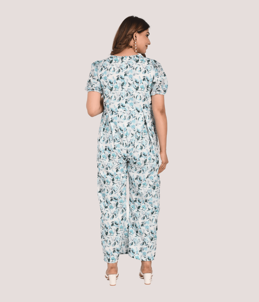 Shop Stylish Linen Jumpsuits with Lace Embellishments from Mriganka