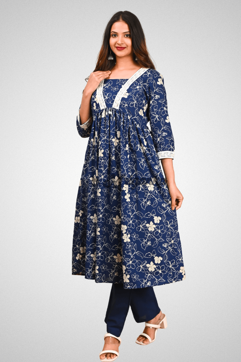 A-Line Kurta Pant Set