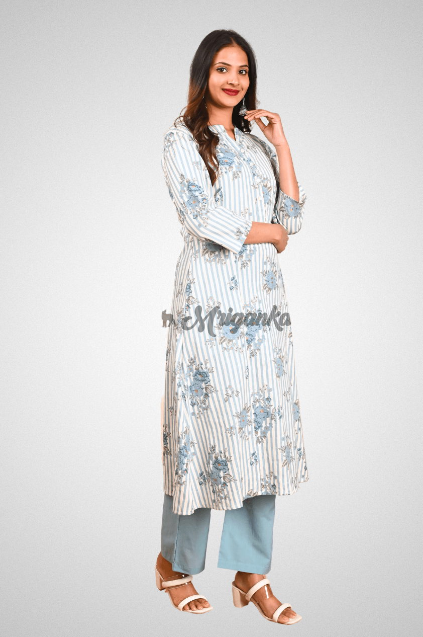 A-Line Kurta Pant Set